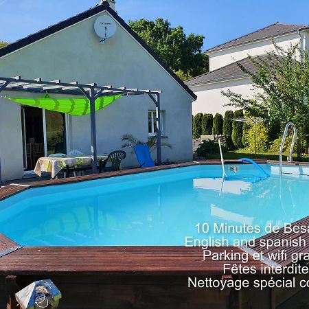 Villa Montfaucon: Tranquil Countryside Retreat with Private Pool Montfaucon  Exterior photo