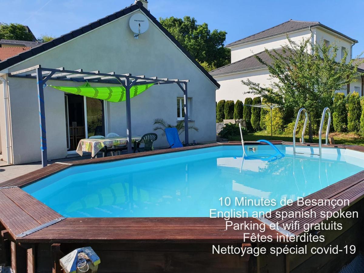 Villa Montfaucon: Tranquil Countryside Retreat with Private Pool Montfaucon  Exterior photo